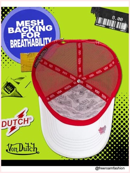 Trucker Hat - Curved Bill Mesh Back Snapback Baseball Cap main image 5